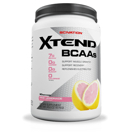 Scivation Xtend BCAA Powder, Pink Lemonade, 90