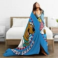 thumbnail image 5 of Scooby-Doo Blanket Warm Throw Blanket Unique Gifts Room Decor Blanket Soft Cozy Flannel Blanket 80"x60", 5 of 8