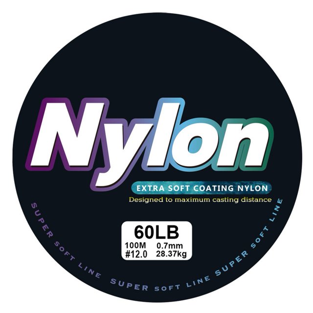 MYG 100M Colorful long-distance Wear-resistant sea Fishing nylon main fish line