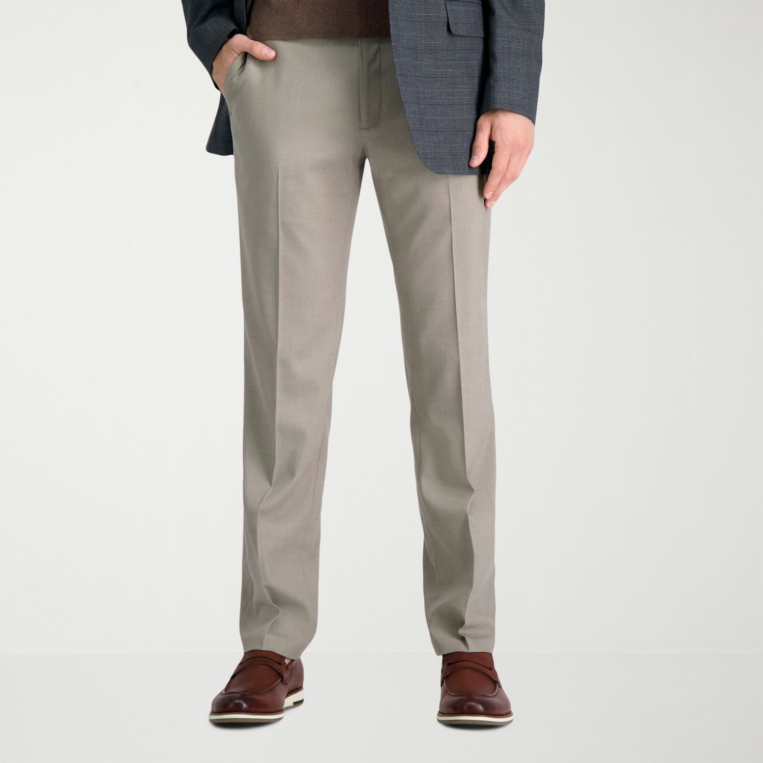38 x 30 in. Mens Super Stretch Slim Pants, Navy - Pack of 24
