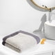 thumbnail image 4 of Juego de 1 Toalla de Baño Absorbente Azul Marino de 35 X 72 Cm, Suave y Afelpada, para Rostro y Ducha de Adultos., 4 of 5