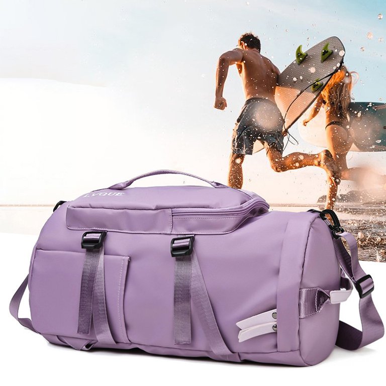  WOLT | Weekender Bag for Women travel - Stylish and  Multifunctional Women's Sports & Travel Duffel, with Shoes compartment &  Wet/Dry