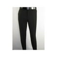 thumbnail image 3 of Men Renoir Flat Front Suit Separate Pants Slim Fit Slacks 201-1 Black, 3 of 11