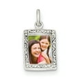 thumbnail image 1 of Sterling Silver Image Cadre Charme QC12 (23mm x 14mm), 1 of 3