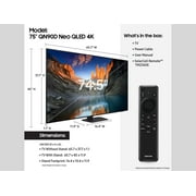 SAMSUNG 75” Class QN90D Neo QLED 4K Smart TV QN75QN90DAFXZA 2024