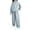Blue, variant on UACY Girls Boys 2 Pcs Tracksuit Athletic Sweatsuits Sets Hooded Sweatshirt and Jogger Sweatpants Clothing Sets for Kids (Pink, 13-14 Years)