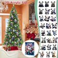 thumbnail image 3 of 2D Acrylic Countdown Desk Calendar Desk Calendar Children's Favorite Panda 24 Day Panda Countdown Calendar, 3 of 8