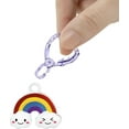 thumbnail image 4 of Barbie Chelsea Doll, Brunette Small Doll with Rainbow Costume, Pet Kitten, Charm & Accessories, 4 of 6