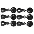 thumbnail image 1 of 6PCS Kayak Paddle Titulaire Sangles PVC Durable Kayak Aviron Clips Snap Pont Titulaire Aviron Noir, 1 of 9