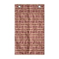 thumbnail image 1 of Abstract Hanging Pocket Organizer, Repeating Hispanic Ethnic Art Design Stitched Look Print, Printed Polyester Storage Bag with Pockets, 21" x 31", Dark Salmon Sand Brown, 1 of 2