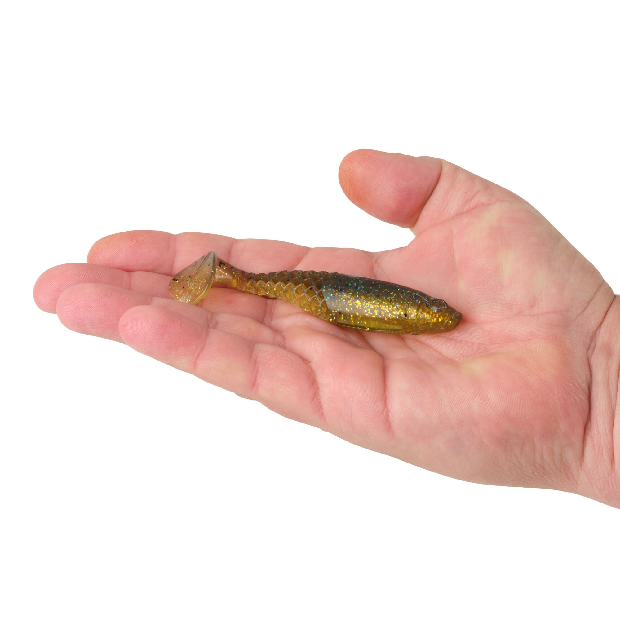 Berkley PowerBait® Paddlin' PowerStinger, 4.25 in, Swimbaits - Paddle Tail, Sun Gill (5 Count)