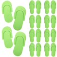 thumbnail image 2 of 12 pares de pantuflas de pedicura, chanclas de colores con separadores de dedos múltiples para uso en salón y hogar ( ) pantuflas de pedicura pantuflas para, 2 of 3