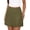 Light Army Green, variant on Women Mini Skirts Spring Trendy Silk Satin Short Skirt High Waisted A-Line Club Party Going Out Summer Skirts