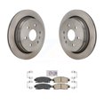 thumbnail image 1 of Transit Auto Rear Disc Brake Rotors and Ceramic Pads Kit for Car Cadillac XTS K8A-107669, 1 of 11