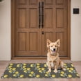 thumbnail image 4 of Yellow Lemon Fruit Flowers Door Rugs,Washable Non Slip Door Mats Indoor,Decorative Door Mats,Entry Mat Indoor for Entrance,Bedroom,Kitchen,Bathroom,16"x47", 4 of 6