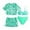 Green, variant on Girls Swimsuits Bikini Set 5 9 Years Old Kids Beach Swim Suit Summer Pool Party Outfit Toddler Two Piece Bathing Suit Swimwear Sky Blue