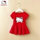 thumbnail image 2 of Nuevos vestidos Kawaii Sanrio Y2K de algodón para niños, Vestido corto de dibujos animados de Hello Kitty, Vestido de manga corta de verano, bonito abrigo para niños, regalo de Chica de Anime, 2 of 5
