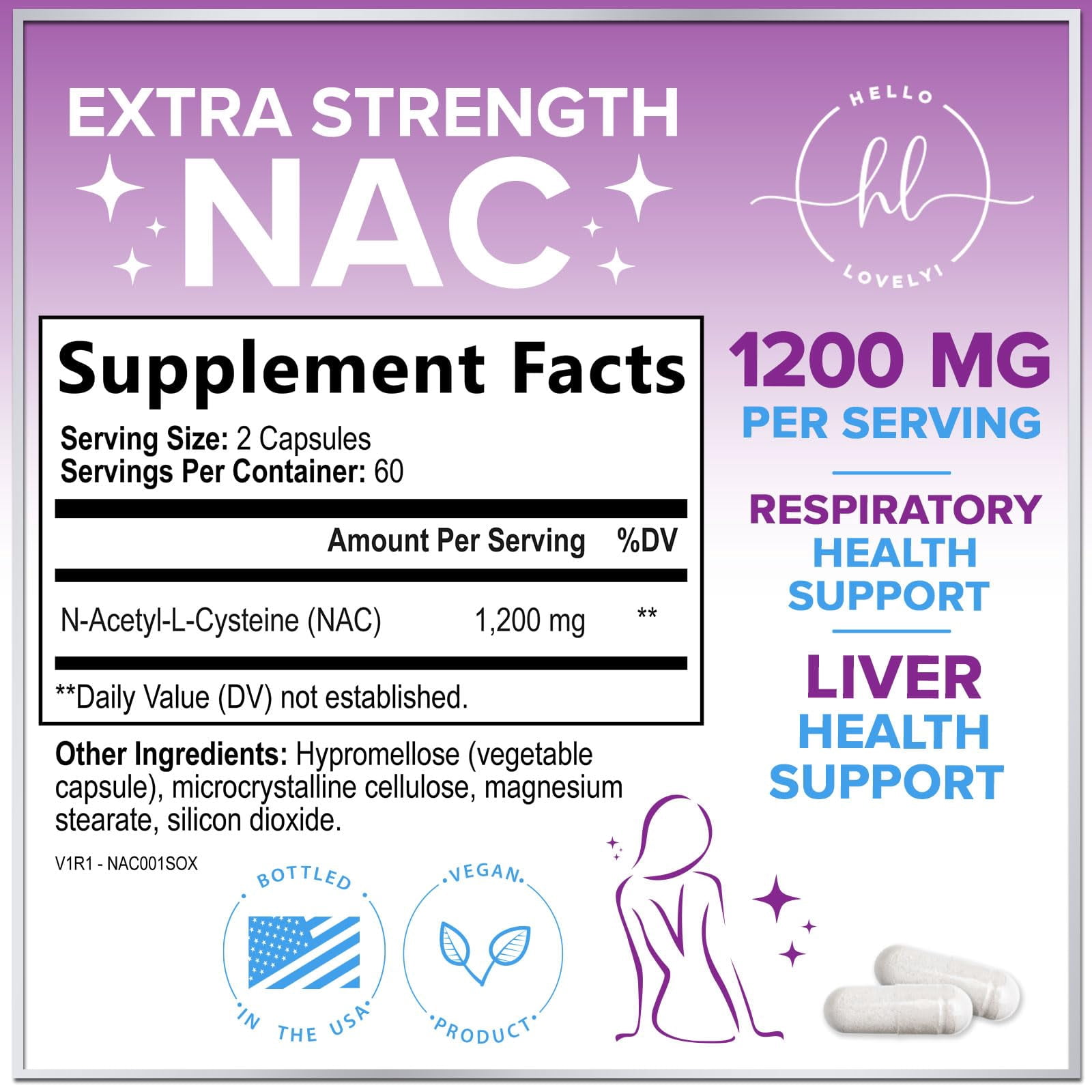 n acetyl l cysteine and glutathione supplement gnc NAC - 1200mg per Serving N-Acetyl-L-Cysteine – Optimal Absorption Immune Support with Powerful Antioxidants - Respiratory & Liver Health Support - Gluten Free, Bottled in USA NAC N-Acetyl-L-Cysteine 120 Tabs