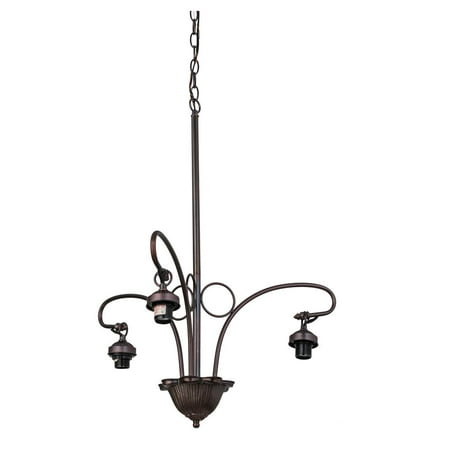 

26 in. Chandelier Hardware in Mahogany Bronze Finish