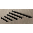 thumbnail image 2 of Richelieu Bp13101224 8-13/16" Center To Center Rectangular Cabinet Pull - Black, 2 of 7