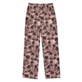 thumbnail image 2 of Wobogo Pink Beach Long Pajama Pants Bottoms Soft Sleepwear with Pockets, 2 of 9