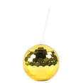 thumbnail image 1 of 1970s Disco Ball Cup Spherical Cocktail Cup with Straw for Birthday Wedding Bachelorette Party, 1 of 6