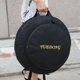 thumbnail image 5 of Cymbal Gig Bag Espesar 4 compartimentos con divisores acolchados Estuche de transporte de platillos con correas de mochila Bolsa de almacenamiento de Sunnimix Caja de almacenamiento de platillos, 5 of 8