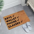 thumbnail image 3 of Alphabet, Bull Rug, Non-Slip Entrance Mat, Bathroom, Kitchen And Entrance Absorbent Floor Mats, 3 of 5