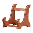 thumbnail image 3 of Flynix Easel Plate Display Stand Photo Holder Stand Versatile Artwork Wood Storage Rack Rosewood, 3 of 9