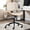 Beige, variant on Armless Home Office Chair, Walnut Desk Chair with Wheels & Adjustable Height, 360° Swivel Task Chair for Office, Reading Room, Brown