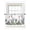 Gray, variant on Sheer Kitchen Tier Curtains 24 Inch length, Rod Pocket Half Curtains Short Drapes, Light Filtering Chiffon Small Window Treatments 2 Panels 27.5"W x 24"L