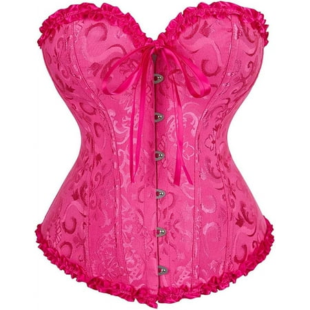 Corset Tops for Women  Bustier Shapewear Lingerie  Lace Waist Push Up Bodysuit