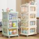 thumbnail image 2 of Gabinete de almacenamiento estilo cajonera, estante de almacenamiento de viento y aceite de leche multicapa, gabinetes de cajones transparentes para niños, carrito de alta capacidad, 2 of 4