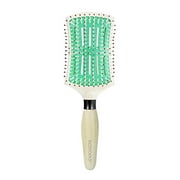 Angle View: 2 PK EcoTools Cruelty Free and Eco Friendly Smooth Detangler Paddle Brush