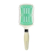 Angle View: 2 PK EcoTools Cruelty Free and Eco Friendly Smooth Detangler Paddle Brush