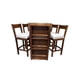 thumbnail image 1 of Antecomedor gris claro con mesa alta para 4 personas, 1 of 10