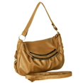 thumbnail image 1 of DZ2411-Greige Quietly Elegant - Charm Greige Leatherette Single Handle Handbag, 1 of 1