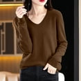 thumbnail image 5 of Womens Oversized Knit Sweater Turtleneck Pullover Soft Long Sleeve Casual Warm Top Comfortable Loose Fit for Fall and Winter, 5 of 5