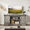grey, variant on Farmhouse Barn Door TV Stand for TV Up to 65 Inches with Adjustable Shelf, Entertainment Center Console Table and Furniture for Living Room, Bedroom, Grey