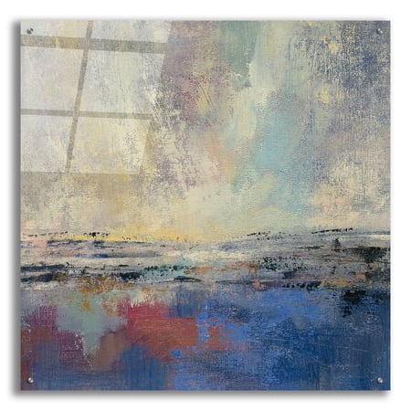 Epic Art 'Coastal View I' by Silvia Vassileva, Acrylic Glass Wall Art, 36"x36"