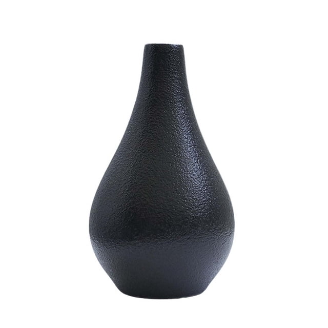 Venta directa de fábrica transfronteriza de cinco piezas florero blanco y negro decoración estilo nórdico decoración sala de estar arreglo floral luz lujo