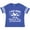 Football Blue and White, variant on Inktastic I Was Born to Be Wild and Free with Wolf and Mountains Boys or Girls Toddler T-Shirt