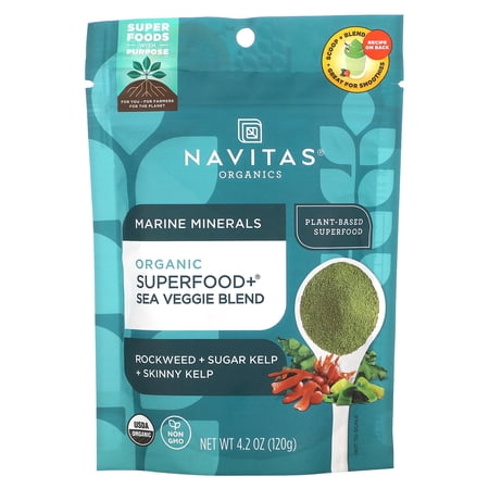 Navitas Organics Organic Superfood + Sea Veggie Blend 4.2 oz.