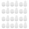 thumbnail image 3 of 100 piezas de plástico de plástico para tuercas insertadas bisagra de plástico insertar tacos de plástico para conexiones de muebles baño de reemplazo, 3 of 8