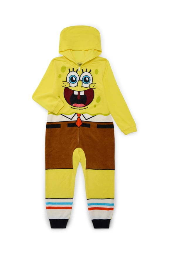 SpongeBob Boys Union Suit, Sizes 4-12