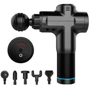 Massage Gun Deep Tissue Massager Gun Percussion Electric Muscle Massager, Handheld Cordless Quiet Massager, Portable, Brushless Motor, Relieves Muscle Tension and Pain