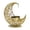 C, variant on YCCMML Ramadan Candle Holder & Moon Decor, Golden Tea Light Centerpiece for Wedding Table