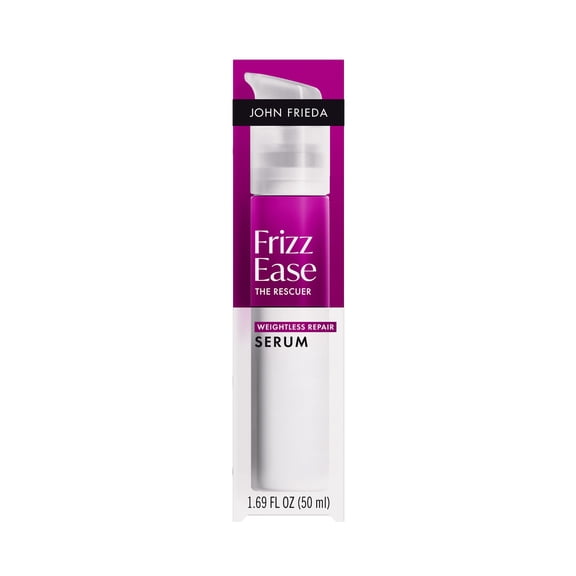 John Frieda Frizz Ease The Rescuer Weightless Repair Serum, Anti Frizz Hair Serum, 1.69 fl oz