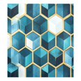 thumbnail image 6 of Yayeee Magnetic Dishwasher Cover for The Front Decoration Home Kitchen Machine Sticker Protector, Light Blue Geometric Pattern, 6 of 6