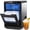 Black, variant on Snowyermine Nugget Ice Maker Countertop, 44lbs per Day Chewable Pebble Nugget Ice Machine with Touch Screen for Home, Kitchen, Office, Stainless Steel, Black